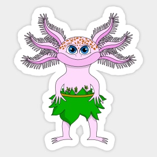 Axolotl Villager # 2 (2020) Sticker